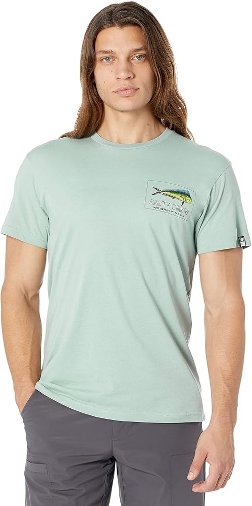 Salty Crew Men's El Dorado Short Sleeve Tee - Men's Fashion Casual Short Sleeve T-Shirt Cotton - Regular Fit