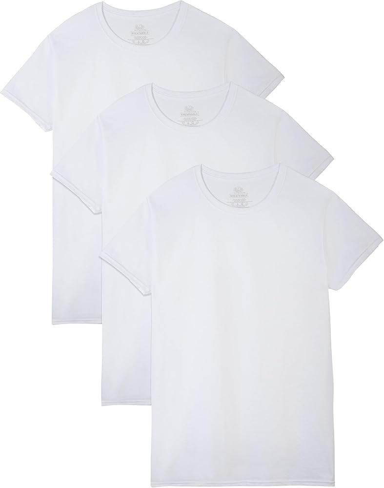 Fruit of the Loom Men's Big & Tall Breathable Undershirts