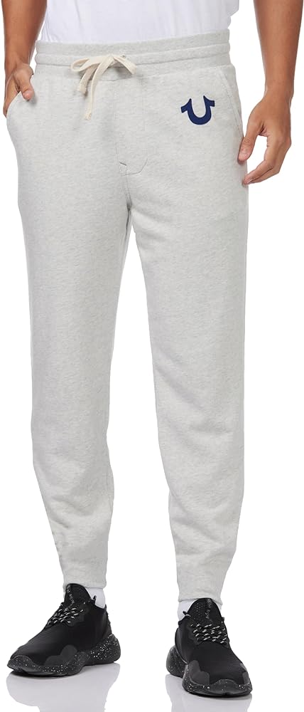 True Religion Men's Classic Logo Jogger Sweatpant