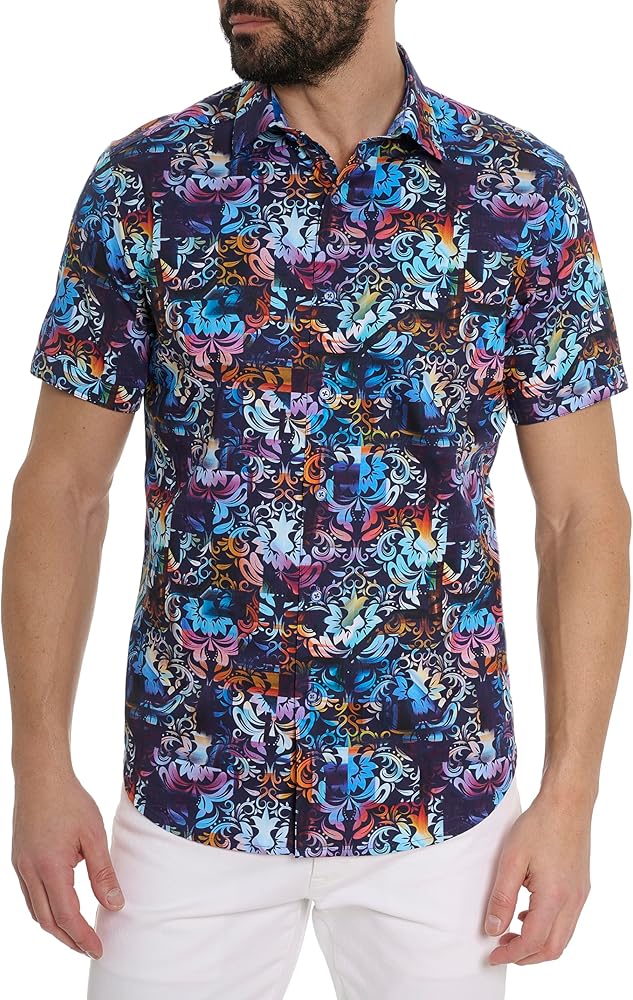 Robert Graham Men's Orting Short Sleeve Woven Shirt