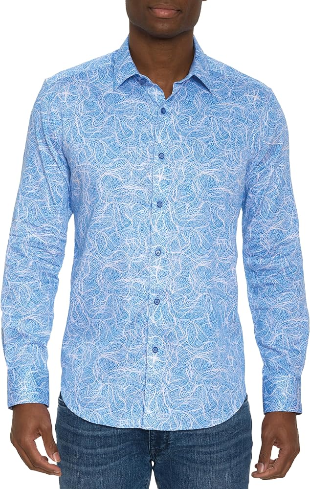 Robert Graham Men's Stelvio Long-Sleeve Button-Down Shirt