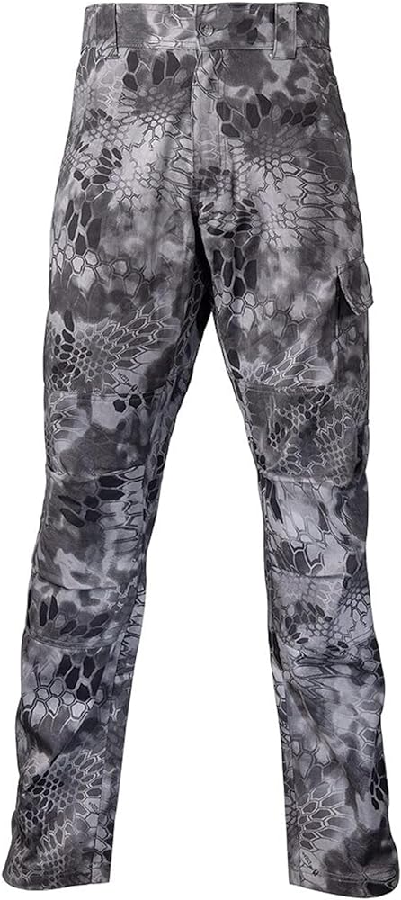 Kryptek Men’s Stalker Pant, Stealthy Camo Hunting Pant with Reinforced Knees, and Seat