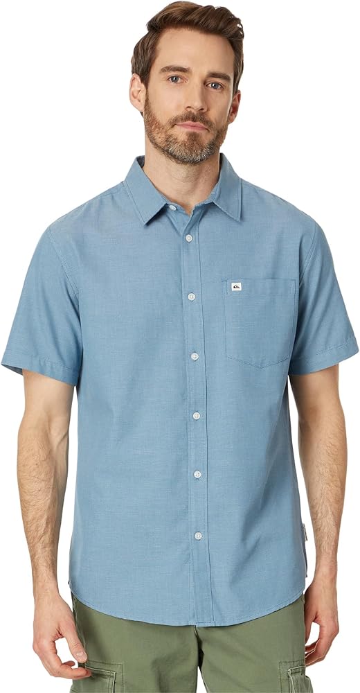 Quiksilver Men's Shoreline Classic Button Up Woven Top