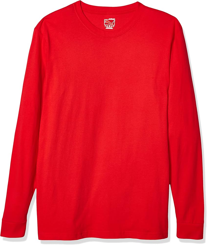 PUMA Men's City Long Sleeve Blank Tee