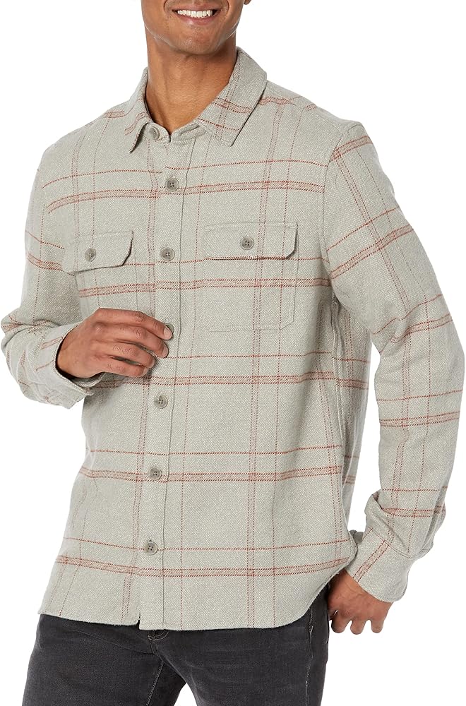 PAIGE Men's Wilbur Plaid Overshirt