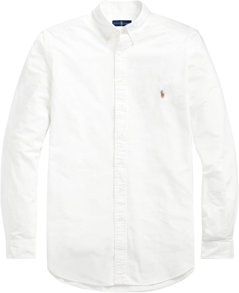 POLO Men's Long Sleeve Classic Oxford Shirt