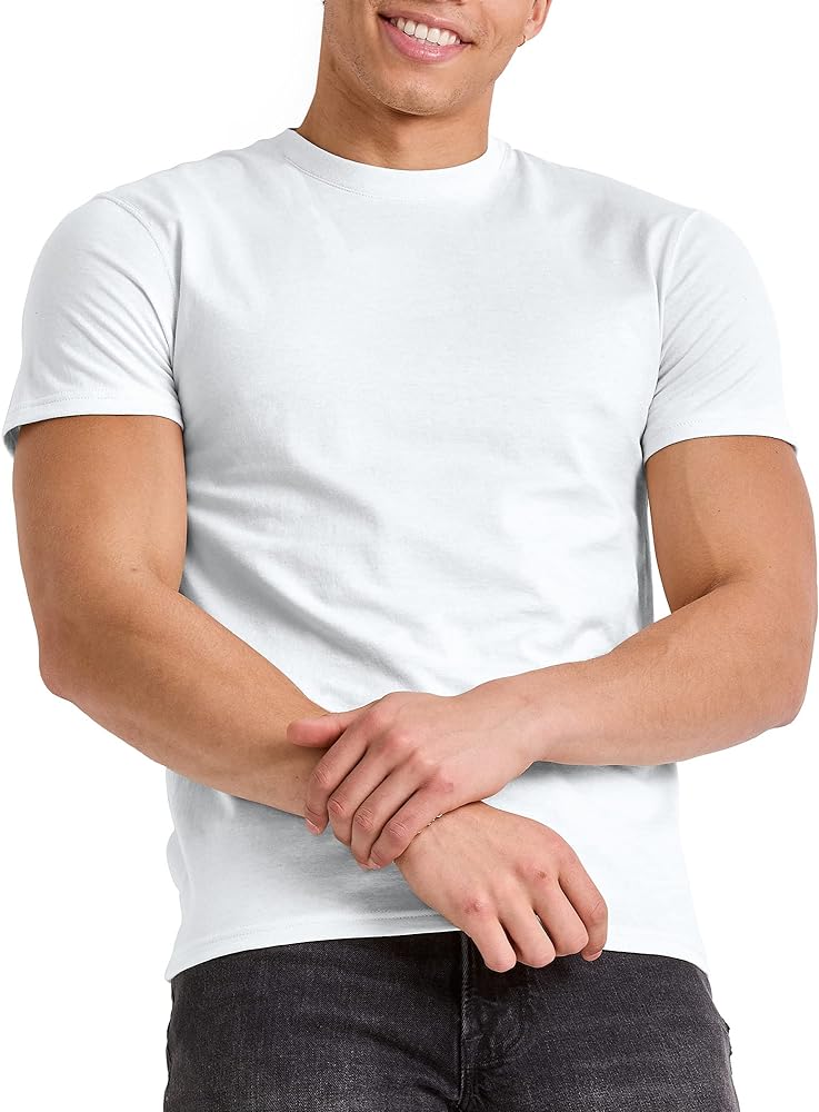 Hanes Mens T-Shirt, Originals Lightweight Cotton Tee, Crewneck T-Shirt For Men, Available In Tall