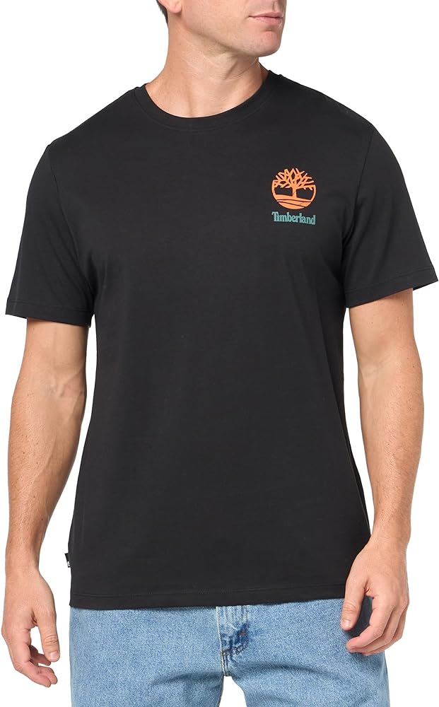 Timberland Men's Back Forest Graphic Short Sleeve T-Shirt