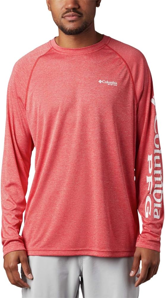 Columbia Men's Terminal Tackle PFG Triangle Long Sleeve Shirt