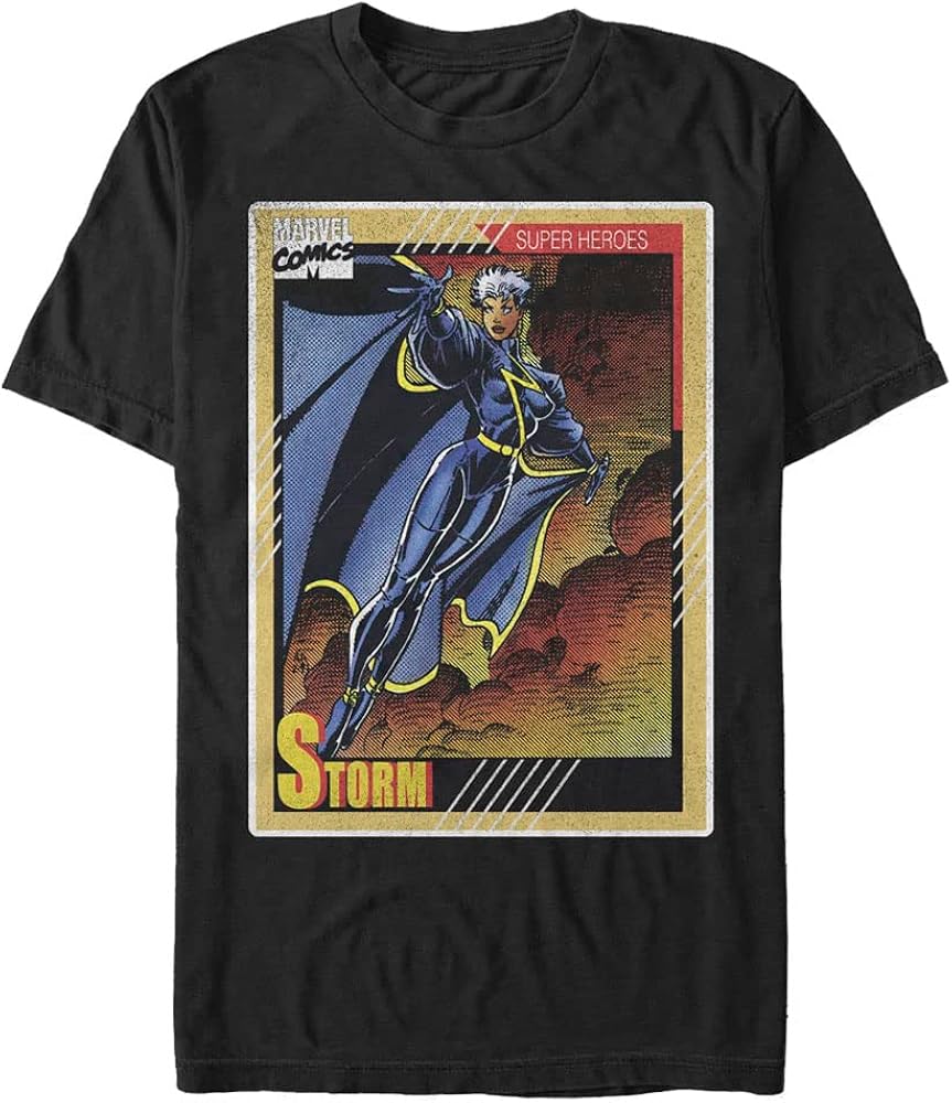 Marvel Big & Tall Classic Storm Card Men's Tops Short Sleeve Tee Shirt