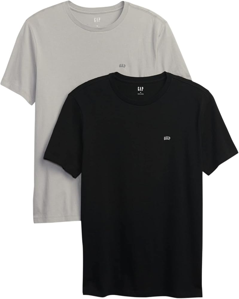 GAP Men's 2-Pack Everyday Short Sleeve Tee T-Shirt