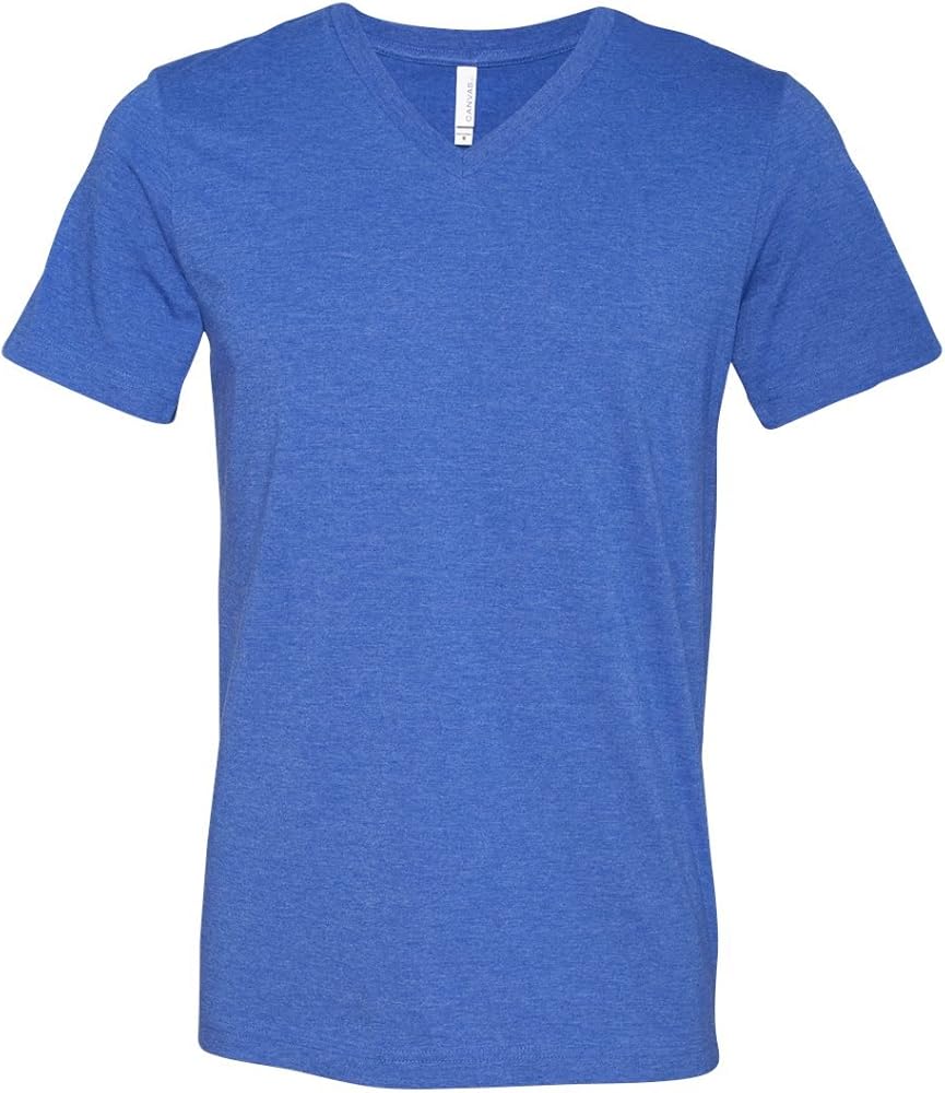 Bella+Canvas Men's Comfortable V-Neck Soft Fitted Jersey T-Shirt