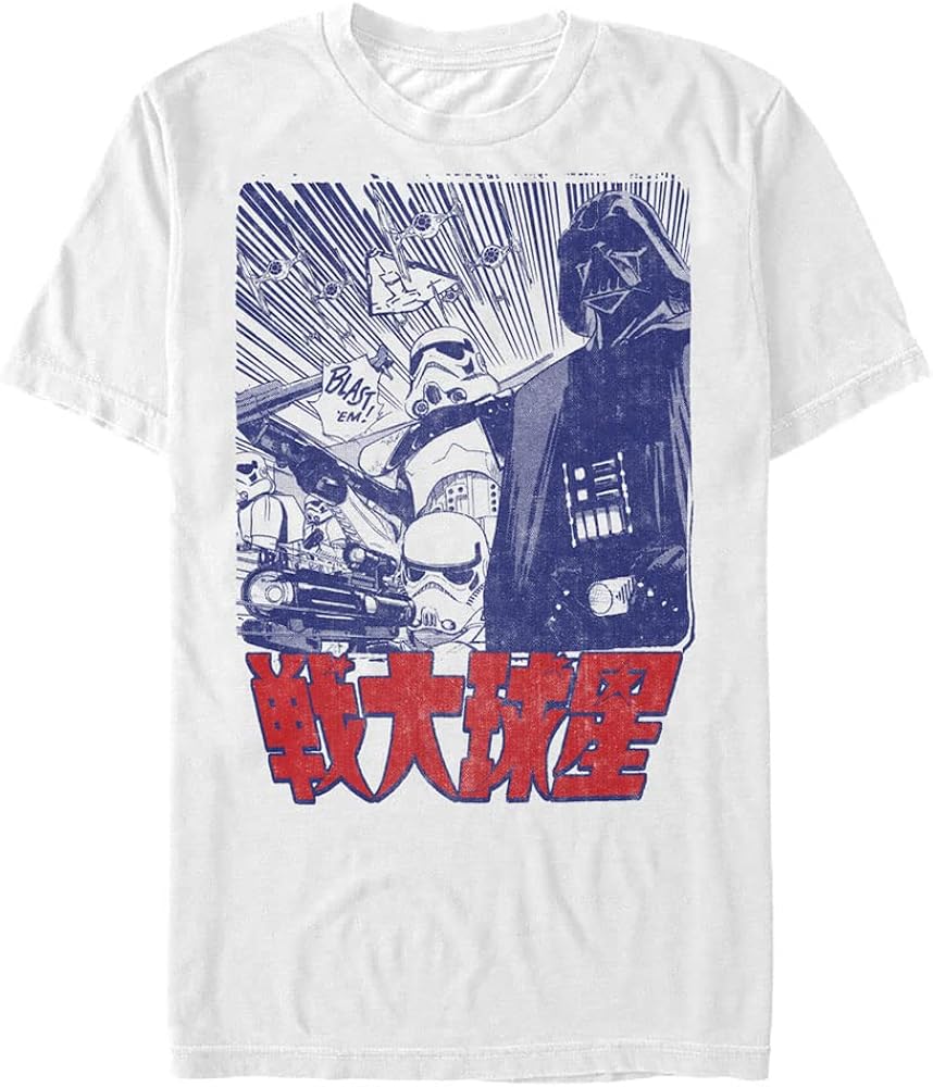 STAR WARS Big & Tall Gunner Men's Tops Short Sleeve Tee Shirt