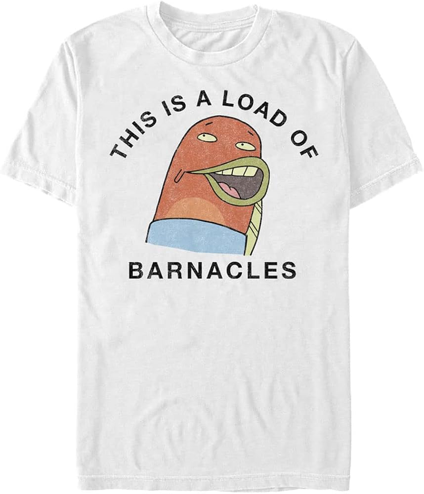 Nickelodeon Men's Barnacles Two T-Shirt