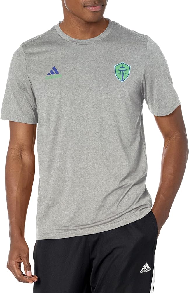 adidas Men's Seattle Sounders Fc Short Sleeve Pre-Game T-Shirt