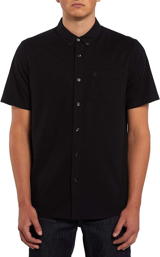 Volcom Men's Everett Oxford Short Sleeve Shirt