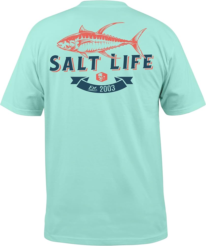 Salt Life Men's Speedy Tuna Short Sleeve Crew Neck Tee