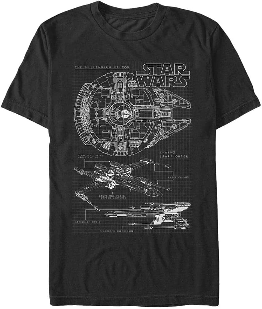 STAR WARS Sceme Men's Tops Short Sleeve Tee Shirt