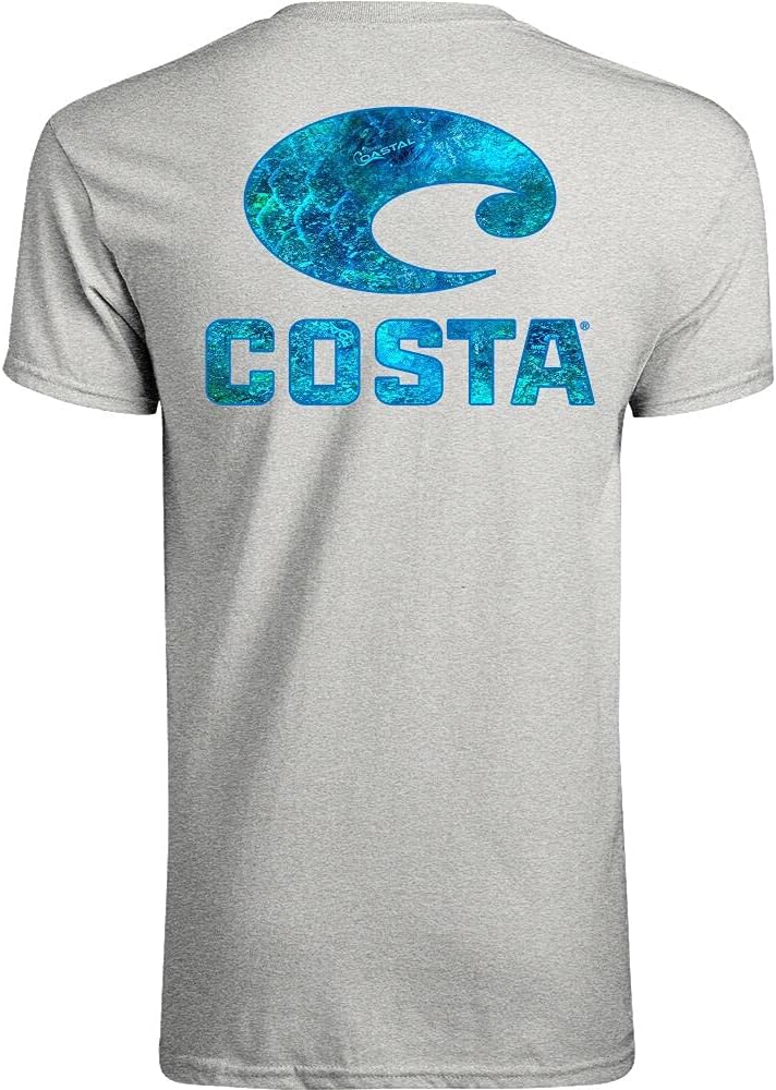 Costa Del Mar Unisex Adult Mossy Oak Costal Short Sleeve T-Shirt