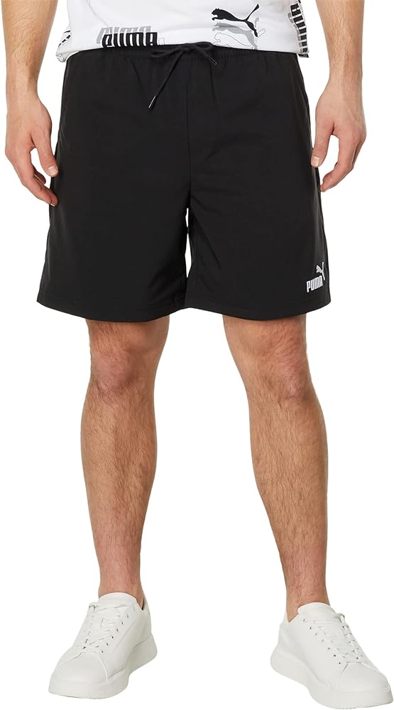 PUMA Men's Essentials Embroidery Woven Shorts