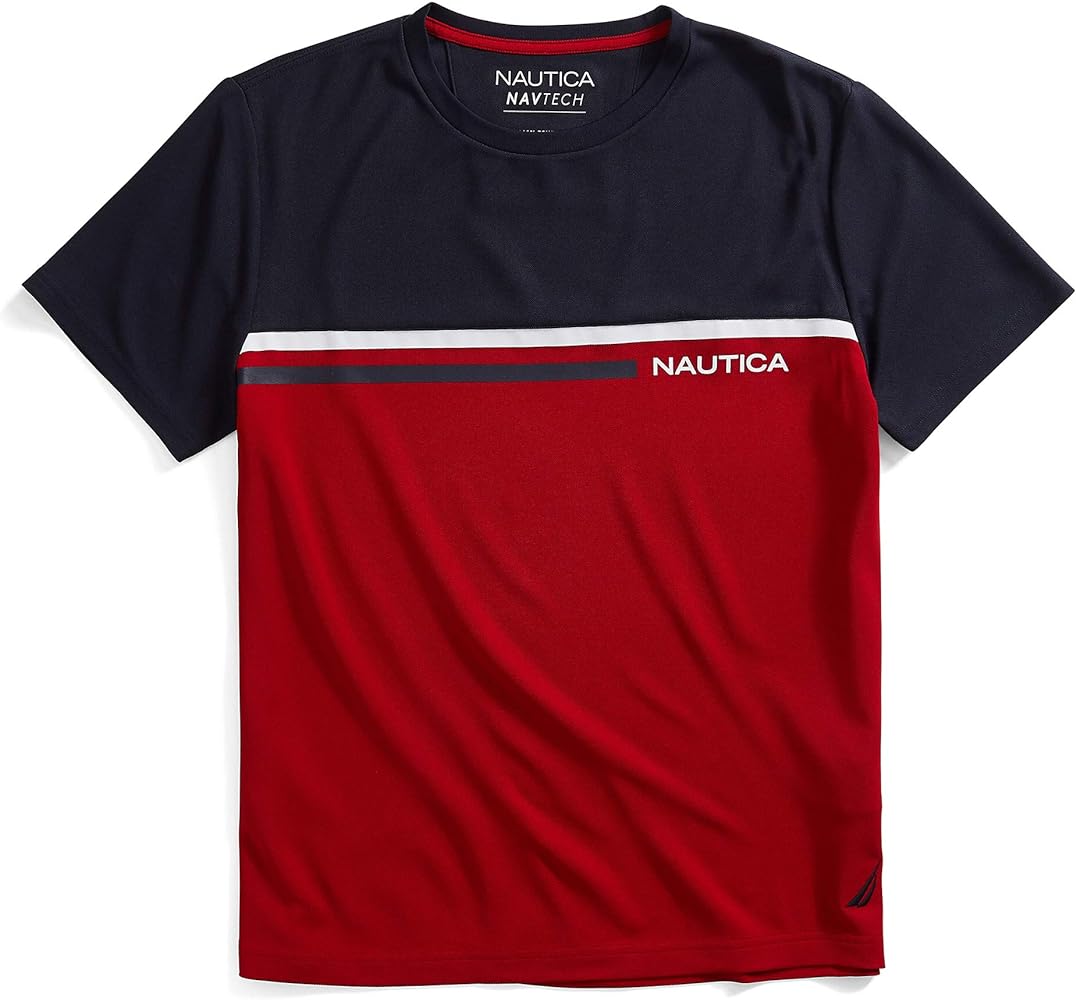 Nautica Men's Navtech Colorblock Tee