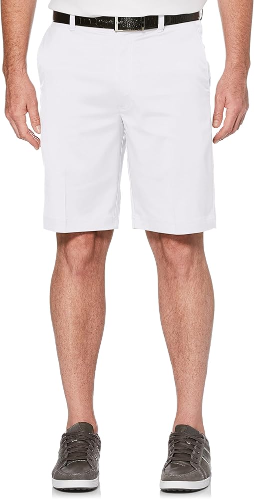 PGA TOUR Men's Flat Front Golf Shorts with Active Waistband (Size 30-44 Big & Tall)