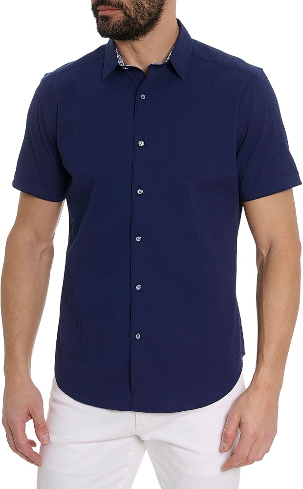 Robert Graham Men's Stetson Short Sleeve Woven Shirt