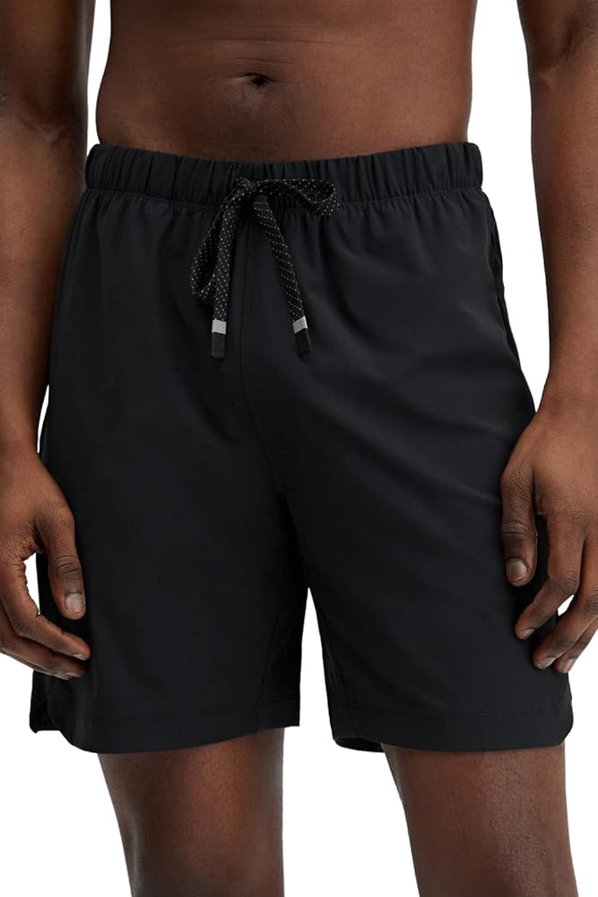 Fabletics Men's The One Short, Training, Swimming, Lightweight, Quick-Dry, Zip Pocket, Stretch Woven