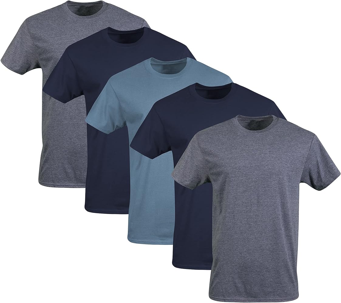 Gildan Men's Crew T-Shirts, Multipack, Style G1100