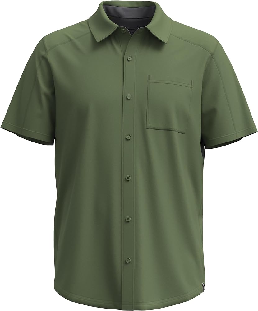 Smartwool Men's Everyday Merino Wool Button Down Short Sleeve (Regular Fit)