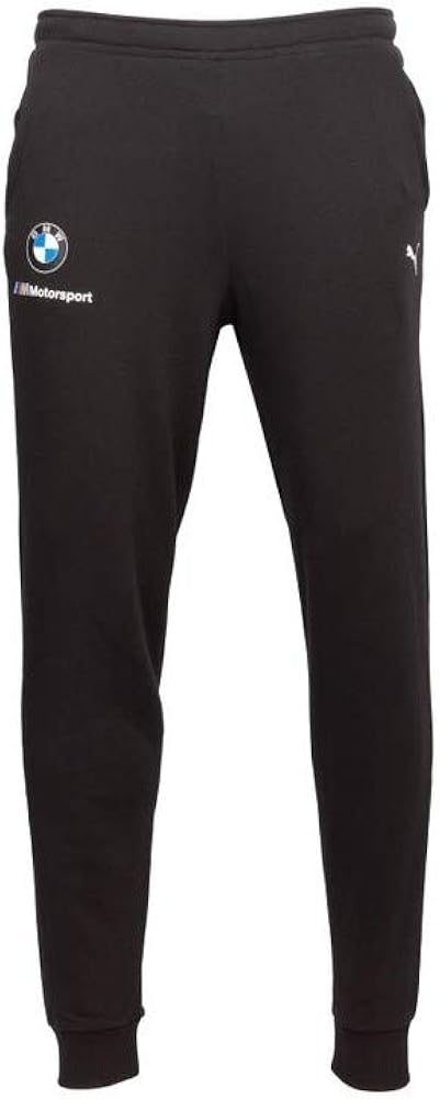 PUMA Men's Standard BMW MMS Essentials Sweatpants, Black, XX-Large