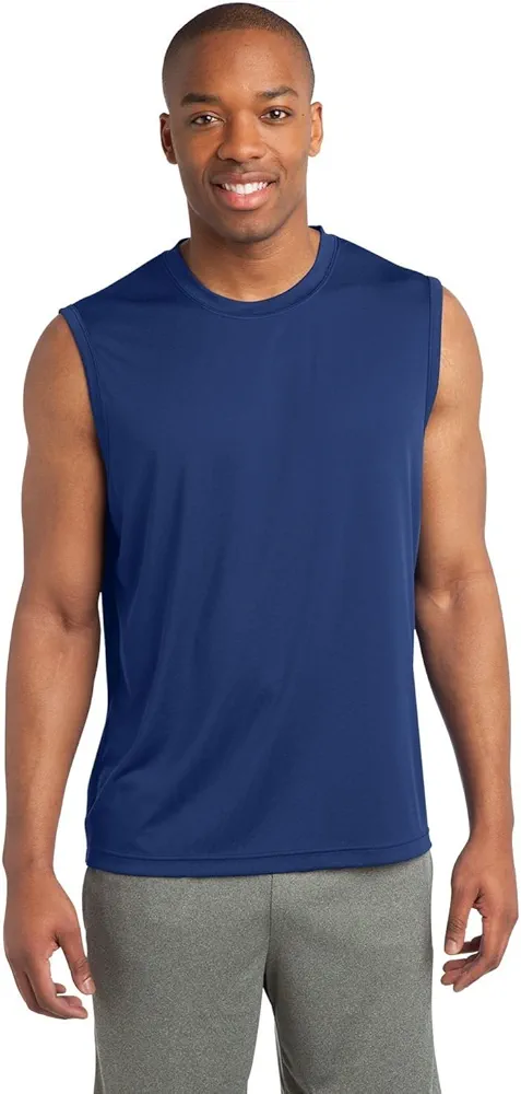 SPORT-TEK SLEEVELESS POSICHARGE COMPETITOR TEE F20