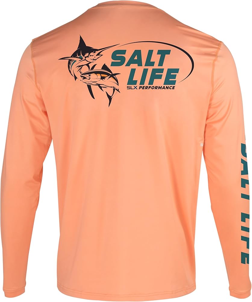 Salt Life Men's Big Win Long Sleeve Performance Tee