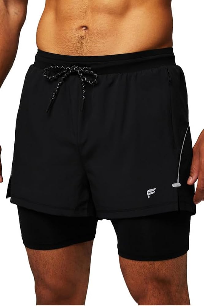 Fabletics Men's The Kadence Short (Lined), Performance Running, Jogging, Training, Ultra Lightweight