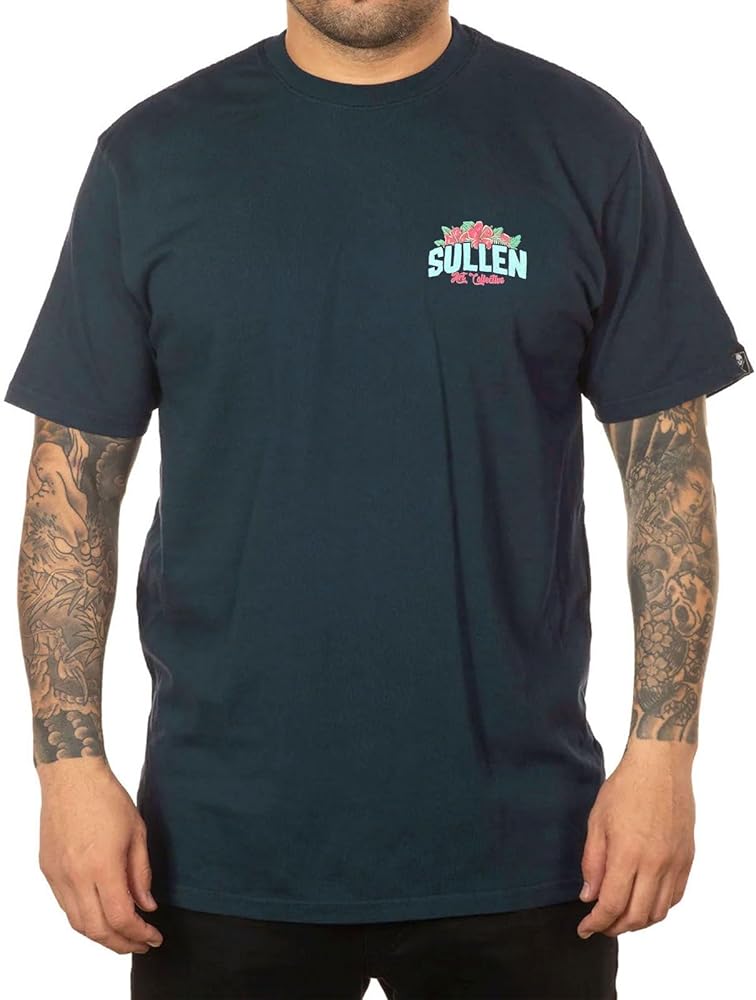 Sullen Men's Island Life Choloha Tattoo Lifestyle Graphic Premium Short Sleeve Tee