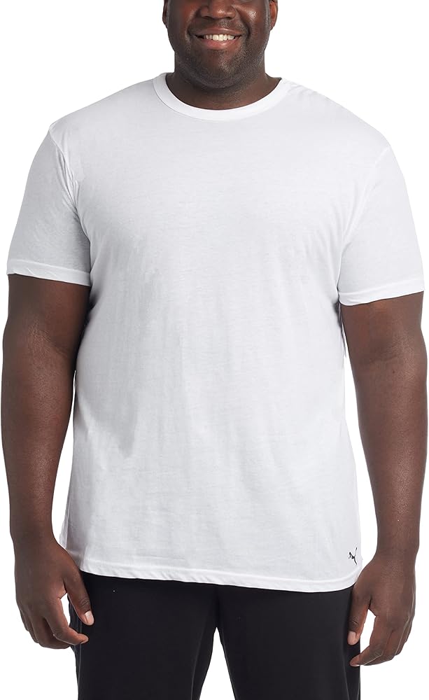 PUMA Men's Big & Tall 3 Pack Classic T-Shirt