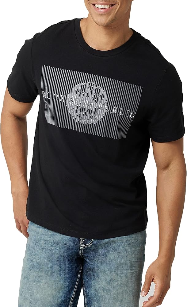 Rock & Republic Mens Graphic Tee