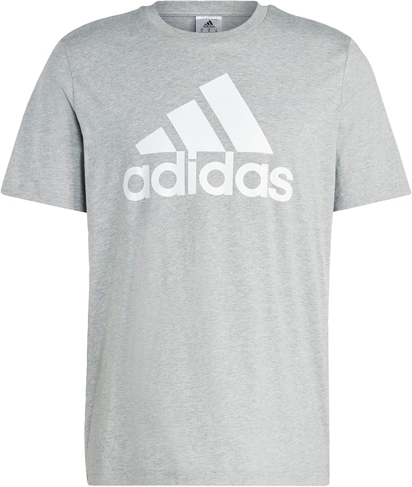 adidas mens Essentials Single Jersey 3-stripes T-shirt