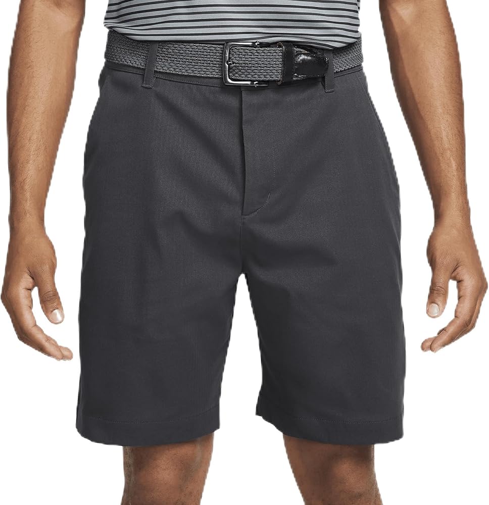 Nike Tour Men's 8" Chino Golf Shorts (Dark Smoke Grey/Black, FD5721-070) Size 38