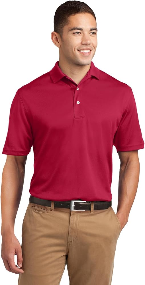 SPORT-TEK Men's Tall Dri Mesh Polo