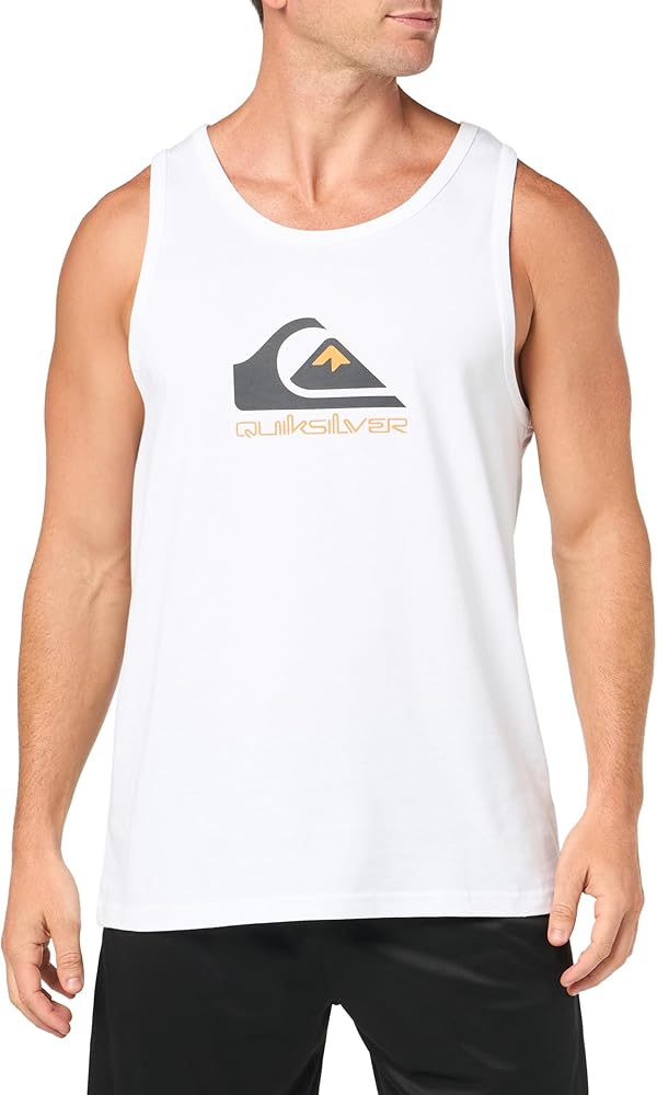 Quiksilver Men's Comp Logo Tank Top Tee Shirt