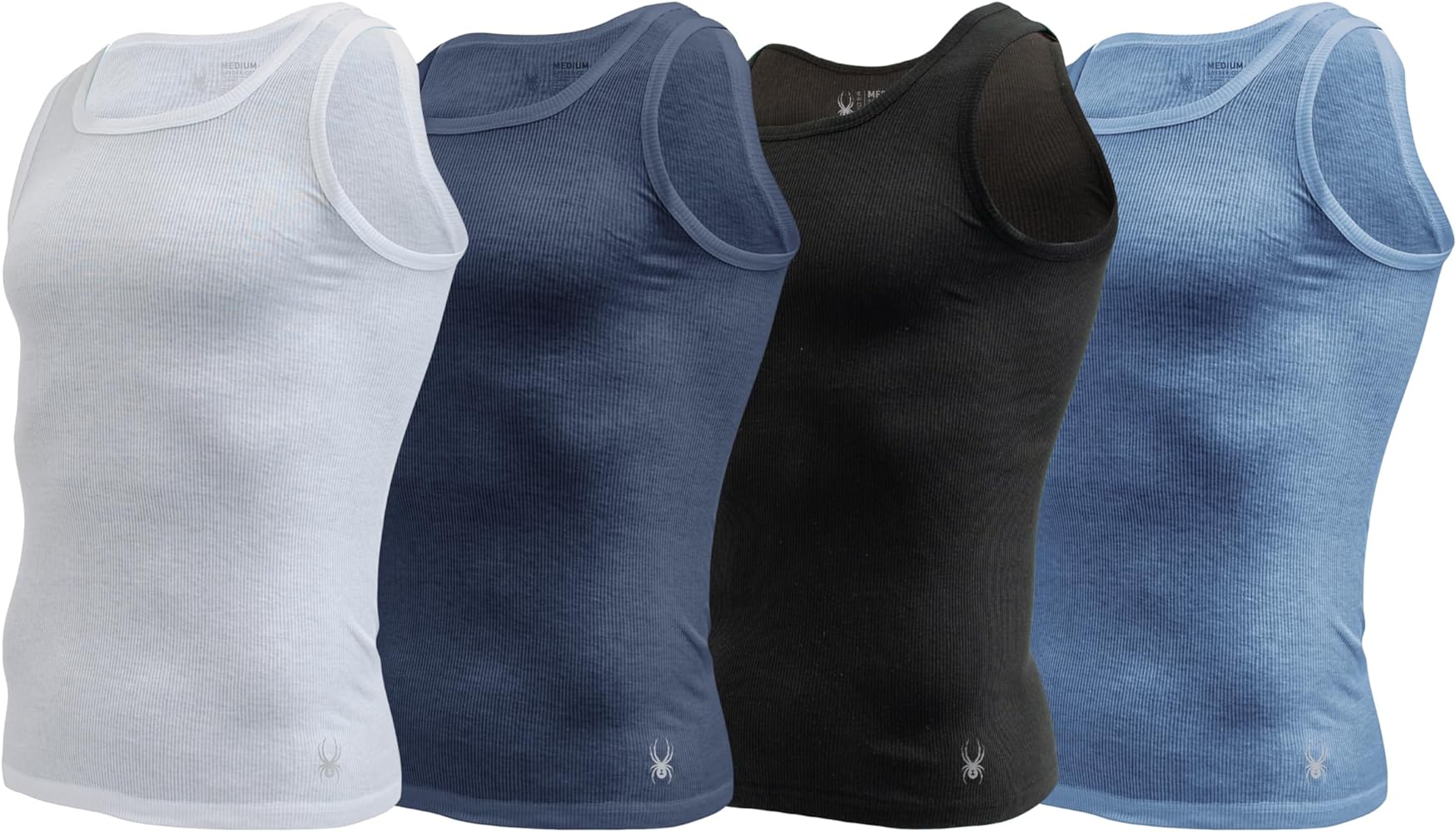 Spyder Mens Pro Cotton Pro Stretch Tank Tops A Shirts