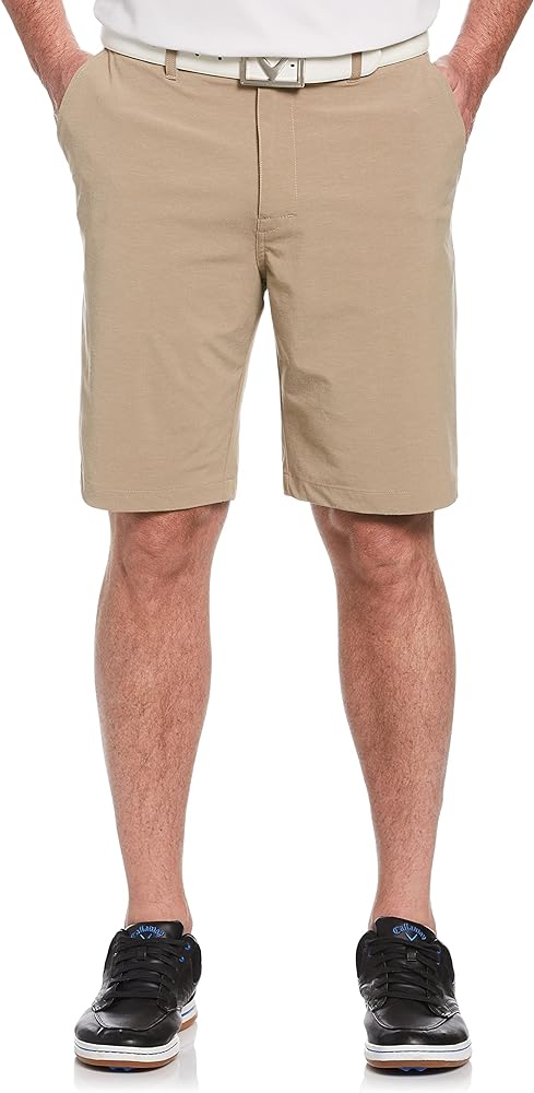 Callaway Everplay Men’s Golf Shorts with Moisture-Wicking Stretch Fabric, Non-Iron, Modern Fit