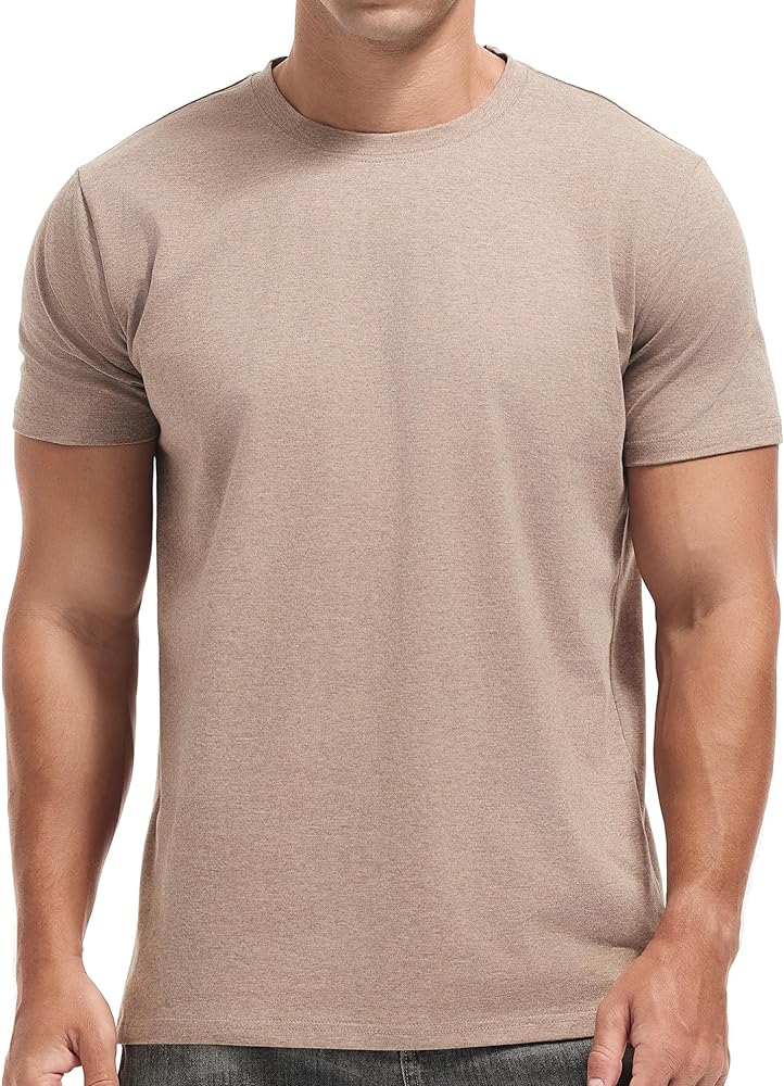 Crew Neck Tees Premium Men's T-Shirts - Soft and Fit Mens T-Shirt - Casual Stylish Tee for Men S - 4XL