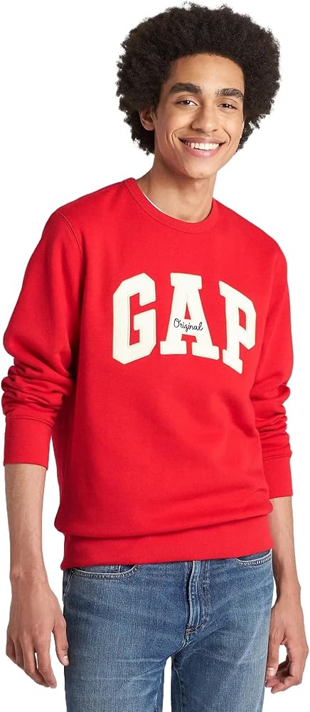 GAP Men's Logo Crew Neck