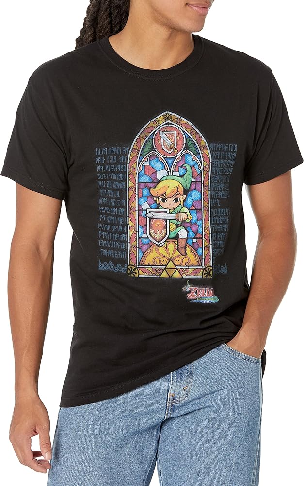 Nintendo Men's Stained Glass T-Shirt