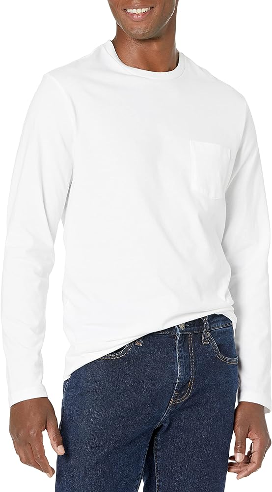 Amazon Essentials Men's Regular-Fit Long-Sleeve T-Shirt