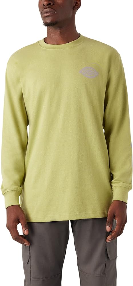 Dickies Men's Long Sleeve Heavyweight Logo T-Shirt