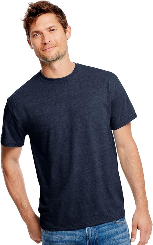 Hanes Men's Perfect-T Short Sleeve Triblend T-shirt (2-pack)