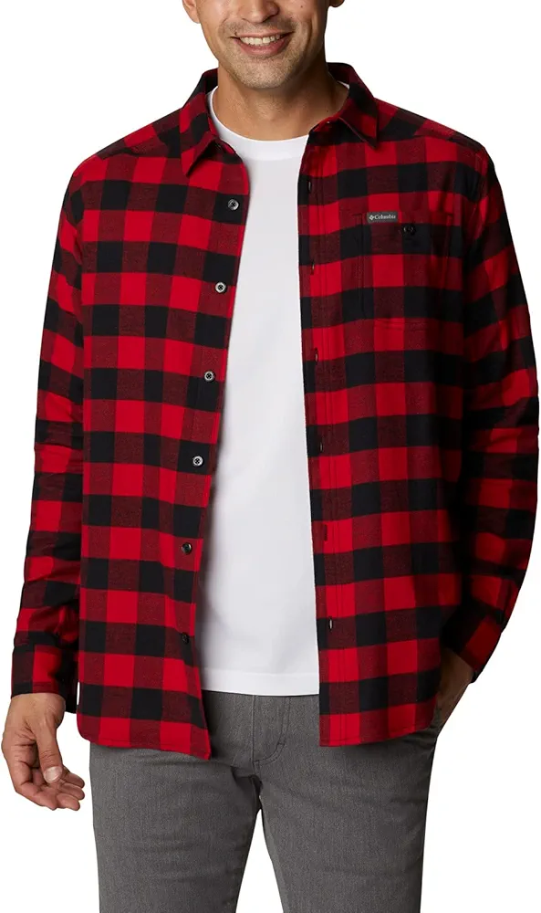 Columbia Men's Cornell Woods Flannel Long Sleeve Shirt